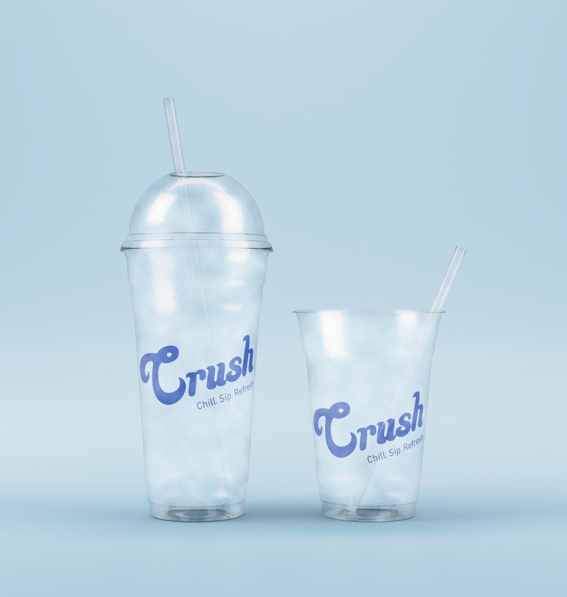 Custom Soft Sided Plastic Cups - Customizable