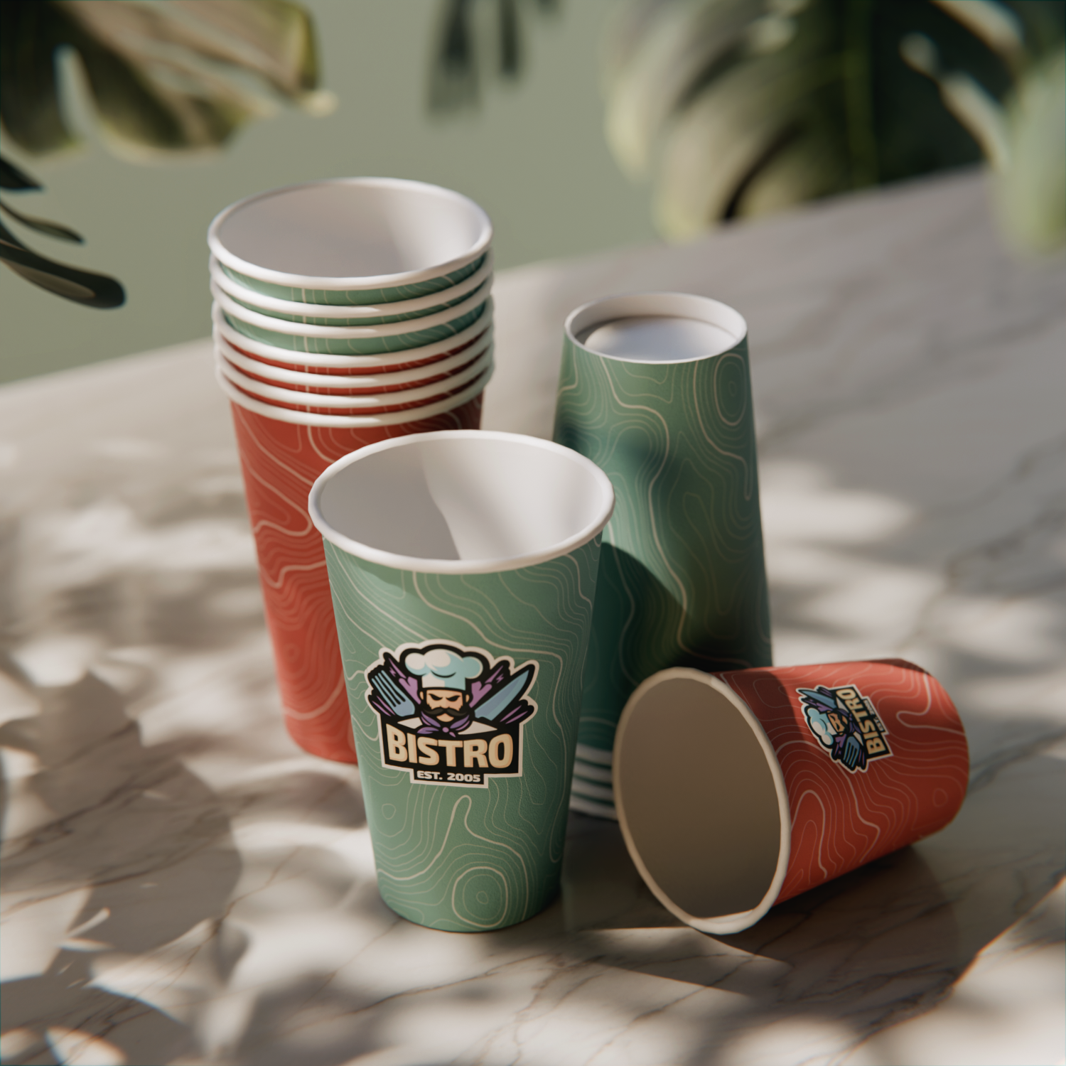 Custom Paper Hot Cups